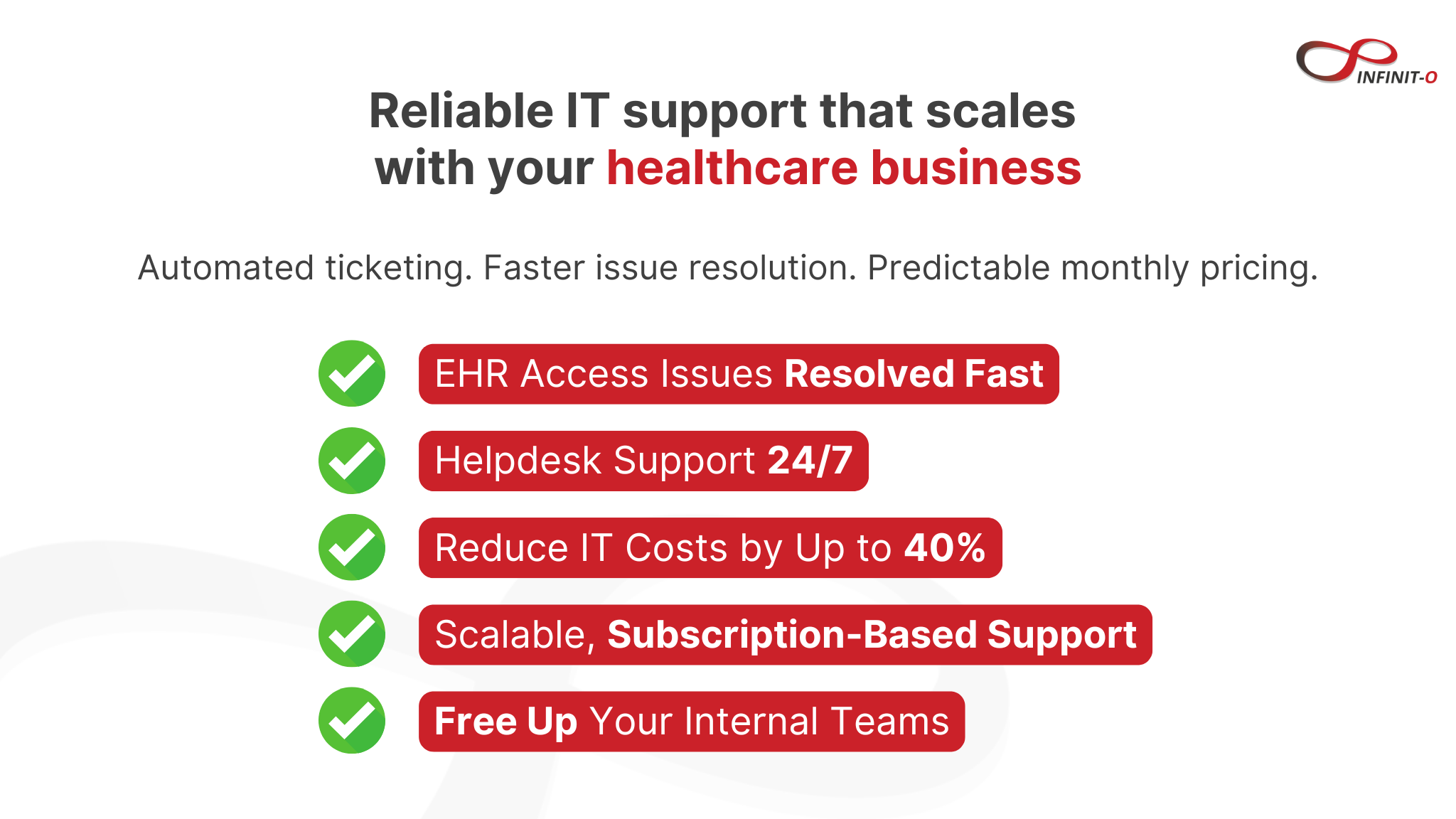 Reliable IT Support That Scales With Your Healthcare Business